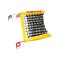 Funtec Pro Beach Netz 9,5 m Tor Schwarz - schwarz