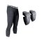 Gamepatch 3/4 Abrasiresistant Knee Padding Tight Tight Schwarz - schwarz