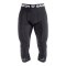Gamepatch 3/4 Knee Padding Tight Tight Schwarz - schwarz