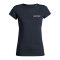 HEITEC AG T-Shirt Woman Brustlogo Navy Blue - blau