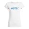 HEITEC AG T-Shirt Woman Logo White - weiss