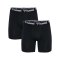 Hummel 2-Pack Underwear Shorts Schwarz F2001 - schwarz