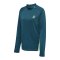 Hummel Action Half Zip Sweatshirt Damen Blau F7059 - blau