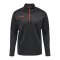 Hummel Authentic HalfZip Sweatshirt Grau F1525 - grau