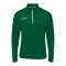Hummel Authentic HalfZip Sweatshirt Grün F6140 - gruen