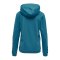 Hummel Authentic Poly Hoody Damen Türkis F8745 - tuerkis