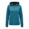 Hummel Authentic Poly Hoody Damen Türkis F8745 - tuerkis