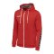 Hummel Authentic Poly Kapuzenjacke F3062 - rot