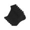 Hummel Chevron 6-Pack Mid Cut Socken Schwarz F2042 - schwarz