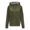 Hummel Cotton Kapuzenjacke Damen Grün F6084 - gruen