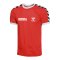 Hummel Davenport Ohne Wenn Und Laber T-Shirt Rot F3946 - rot