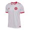 hummel DBU Dänemark Trikot Away 2026 Kids Weiß F9001 - weiss