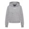 Hummel Elemental Short Hoody Damen Grau F2006 - grau
