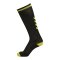 Hummel Elite High Socken Schwarz Gelb F5138 - schwarz
