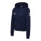 Hummel Go 2.0 Chevron Kapuzenjacke Damen Blau F7026 - blau