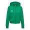 Hummel Go 2.0 Chevron Kapuzenjacke Damen Grün F6235 - gruen