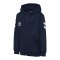 Hummel Go 2.0 Chevron Kapuzenjacke Kids Blau F7026 - blau