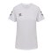 Hummel Go 2.0 Chevron T-Shirt Damen Weiß F9001 - weiss