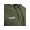 Hummel Go Cotton Hoody Kapuzenpullover F6084 - gruen