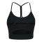 Hummel Hiit Seamless Sport-BH Damen Schwarz F2001 - schwarz