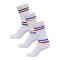Hummel hml 3er Pack Chevron High Socken Weiß F9353 - weiss