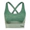 Hummel hmlCLEA Sport-BH Damen Grün F6465 - gruen