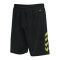 Hummel hmlCORE XK Poly Short Schwarz Grün F2096 - schwarz