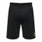 Hummel hmlCORE XK Poly Short Schwarz Grün F2096 - schwarz