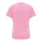 Hummel hmlCORE XK Poly T-Shirt Damen Weiss F3257 - rosa
