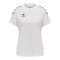 Hummel hmlCORE XK Poly T-Shirt Damen Weiss F9001 - weiss