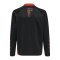 Hummel hmlGG12 HalfZip Sweatshirt Kids F2953 - schwarz