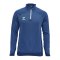 Hummel hmlLEAD HalfZip Sweatshirt Blau F7045 - blau