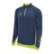 Hummel hmlLEAD HalfZip Sweatshirt Blau F7642 - blau