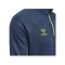 Hummel hmlLEAD HalfZip Sweatshirt Blau F7642 - blau