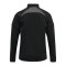 Hummel hmlLEAD HalfZip Sweatshirt Schwarz F2001 - schwarz