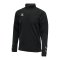 Hummel hmlLEAD HalfZip Sweatshirt Schwarz F2001 - schwarz
