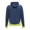 Hummel hmlLEAD Poly Hoody Blau F7642 - blau