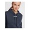 Hummel hmlLEGACY Cropped Hoody Damen Blau F7429 - blau