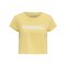 Hummel hmlLEGACY Cropped T-Shirt Damen Gelb F5081 - gelb