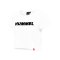 Hummel hmlLEGACY Cropped T-Shirt Damen Weiss F9124 - weiss