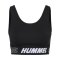 Hummel hmlTE Maja Sport-BH Damen Schwarz F2001 - schwarz