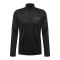 Hummel hmlTE STRENGTH HalfZip Sweatshirt Schwarz F2001 - schwarz