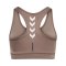 Hummel hmlTE TOLA Sport-BH Damen Braun F1452 - braun
