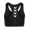 Hummel hmlTE Tola Sport-BH Damen Schwarz F2001 - schwarz