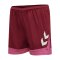 Hummel Lead Poly Shorts Damen Rot F3584 - rot