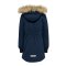 Hummel Leaf Tex Coat Jacke Kids Schwarz F1009 - schwarz