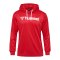 Hummel Logo Hoody Rot F3062 - rot