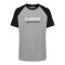 Hummel Logo S/S T-Shirt Kids Grau F2006 - grau
