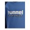 hummel Logo T-Shirt Kids Blau F7379 - blau