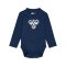 Hummel Mini Logo Body L/S Anzug Kids Blau F7459 - blau